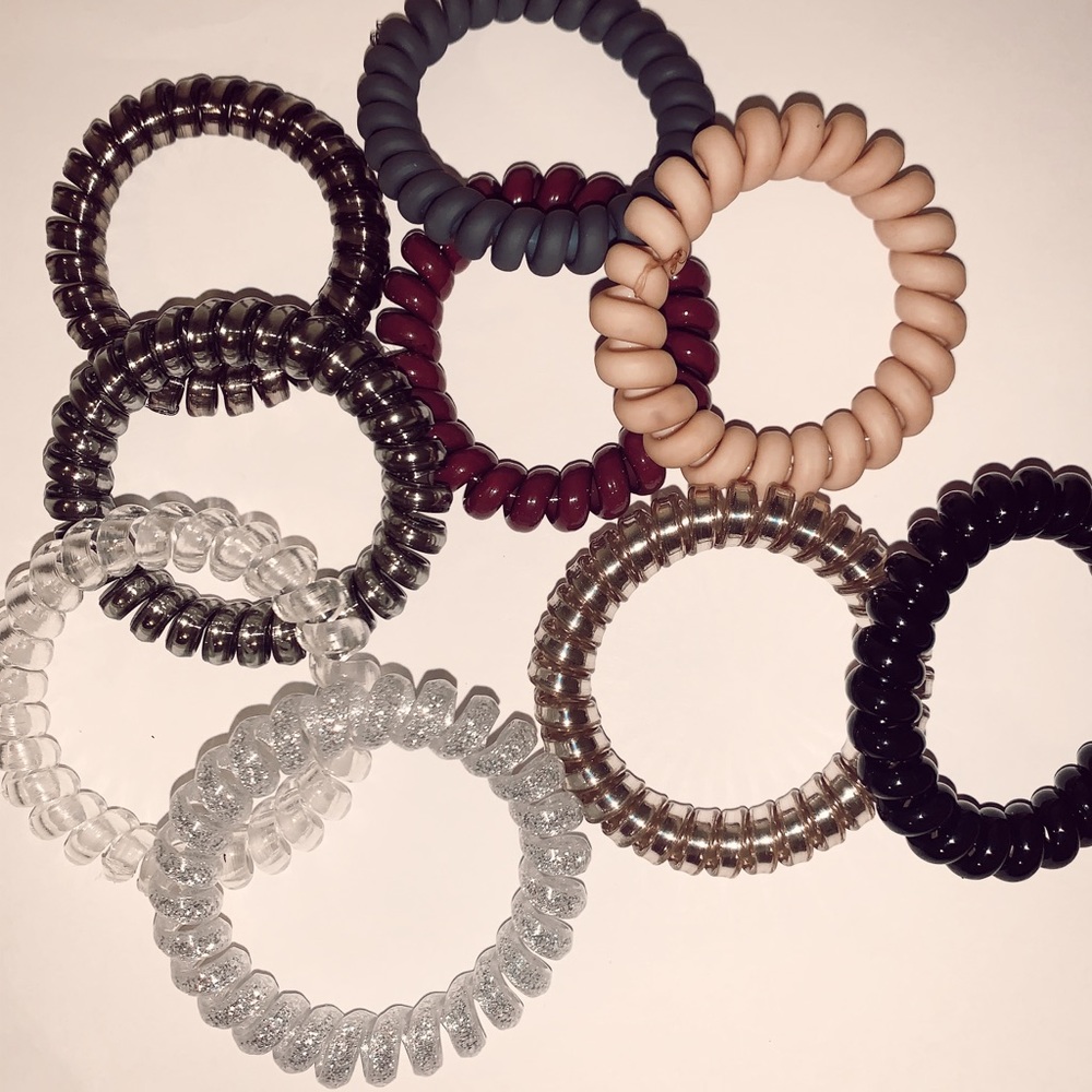 Set of hair coils
